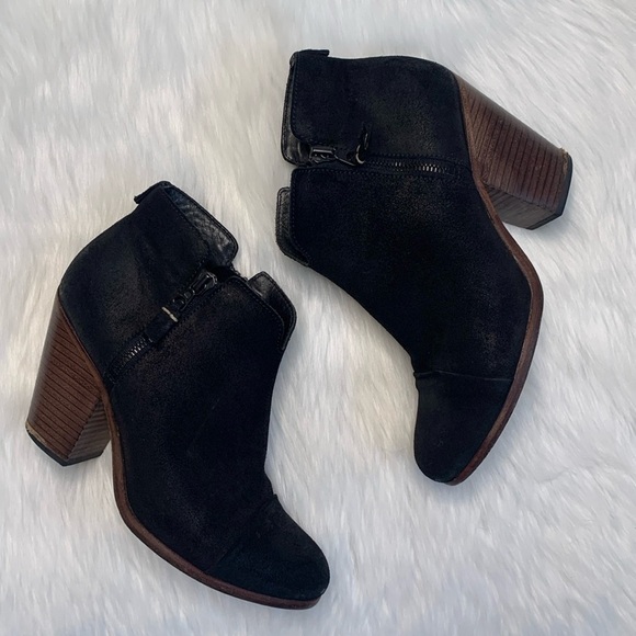 Rag & Bone Suede Booties - Picture 1 of 13